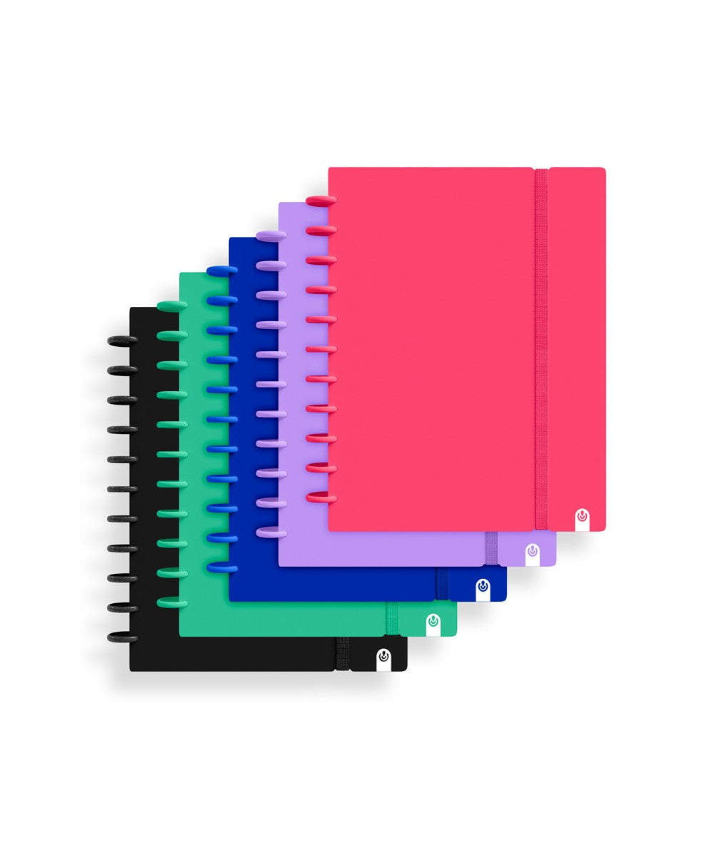 Carchvio notebook A5 solid colors