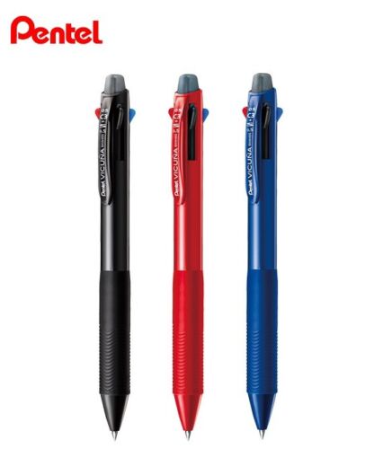 Pentel Vicuna 3 Color Ballpoint 0.7mm and Mechanical Pencil 0.5mm