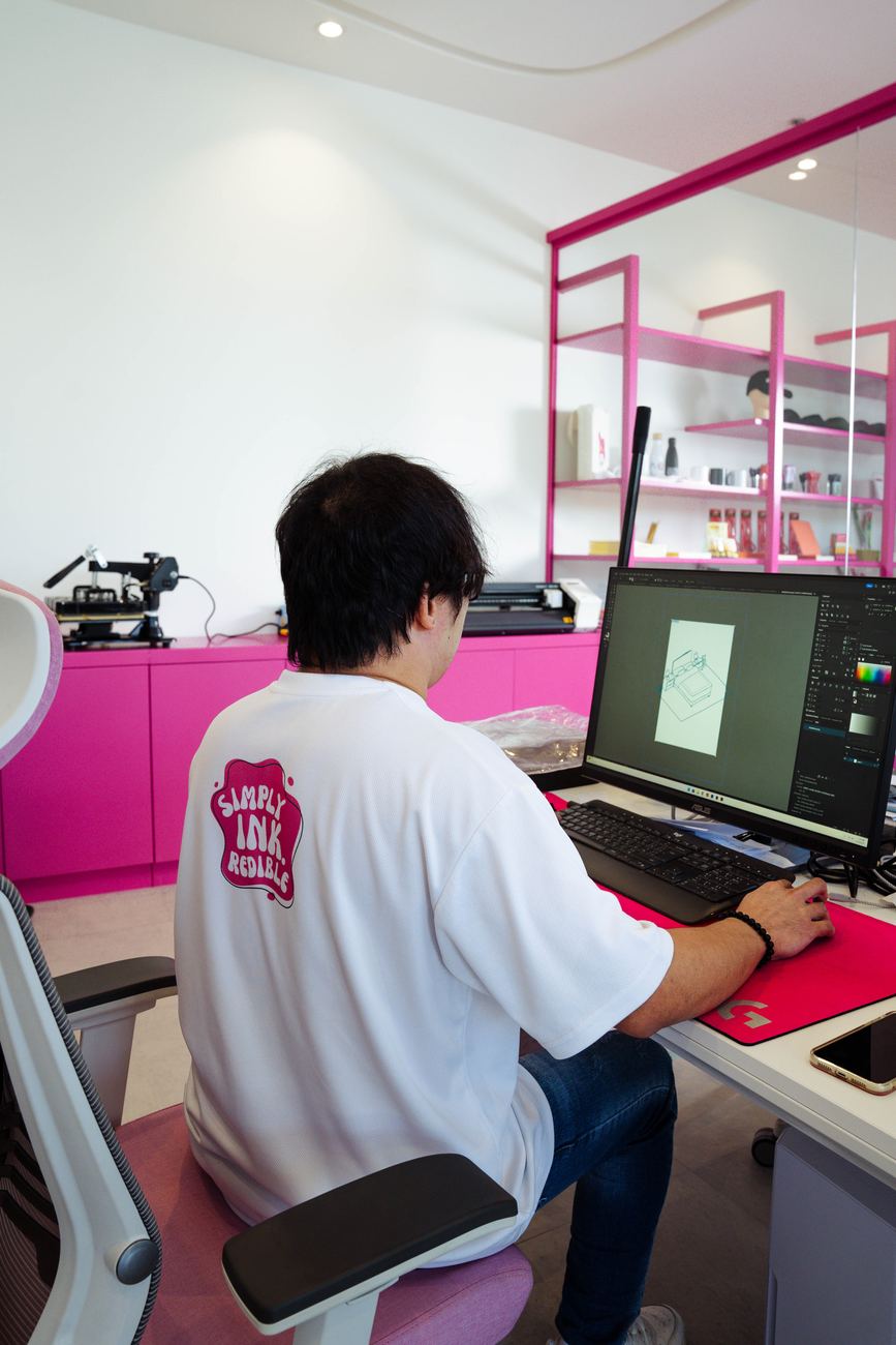Inside the INK. studio